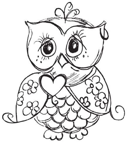433x482 Owl Coloring Pages Online Pict 72757 Owl