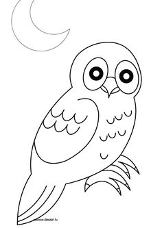 Owl Coloring Pages Preschool