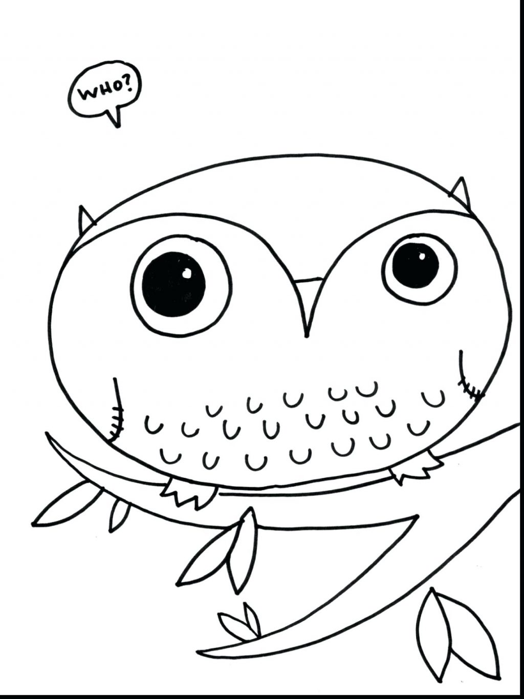 1024x1365 Coloring Pages ~ Cute Owl Coloring Pages Stunning Printable Page