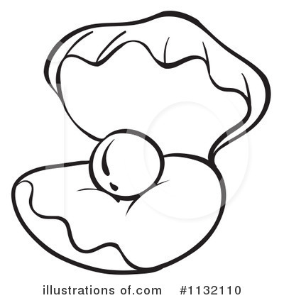 400x420 Clams Clipart Pearl Drawing