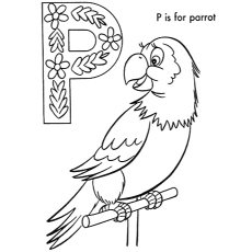 230x230 Top 10 Free Printable Letter P Coloring Pages Online