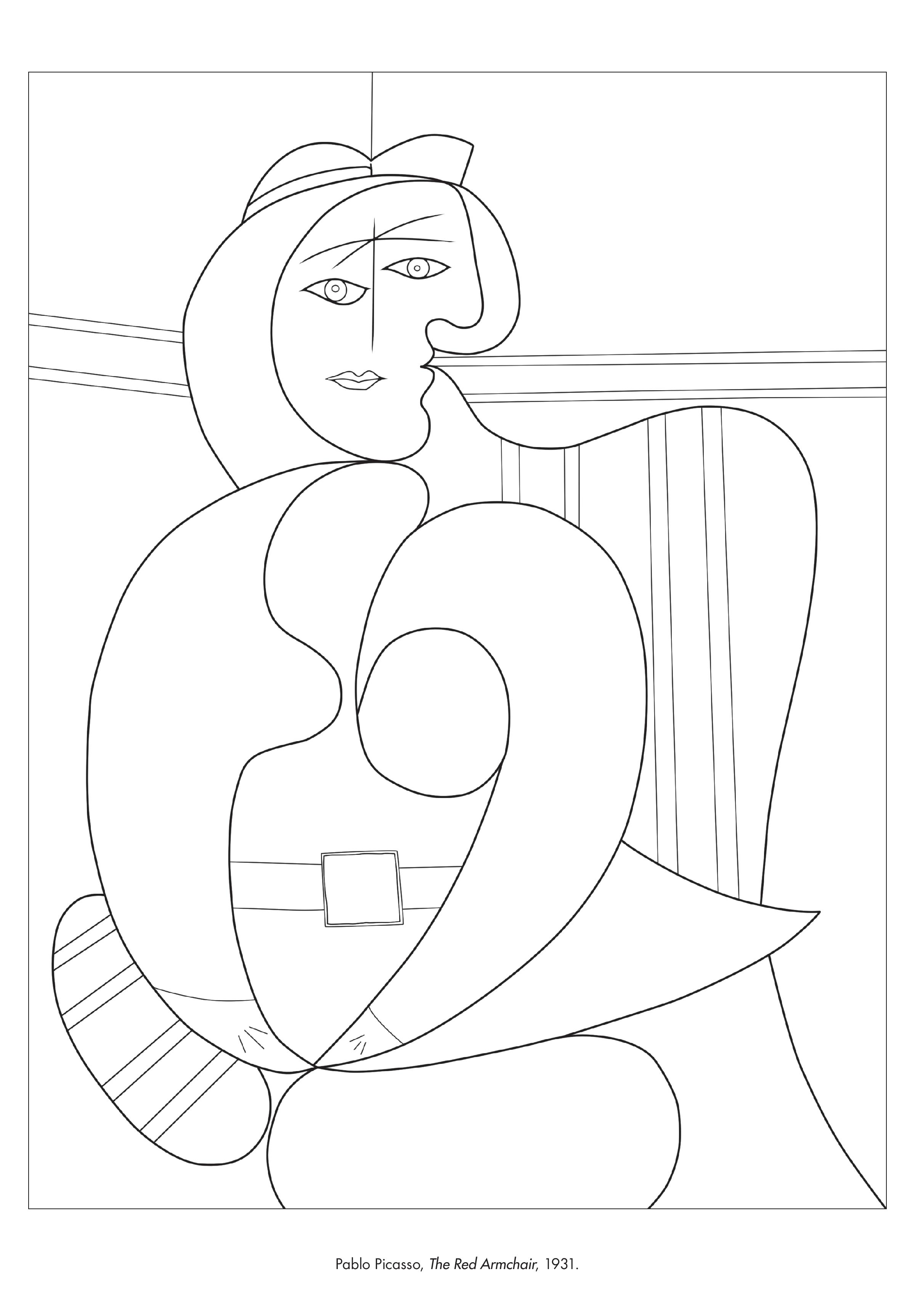 2400x3450 Coloring Printable Picasso Coloring Pages Together With Free
