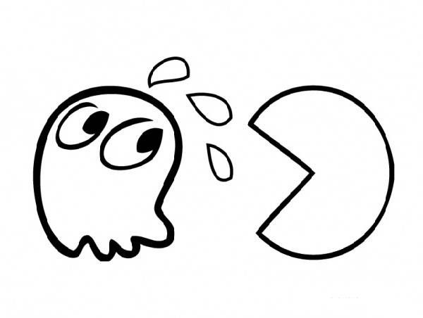 600x452 Printable Pac Man Coloring Pages Coloring Pages