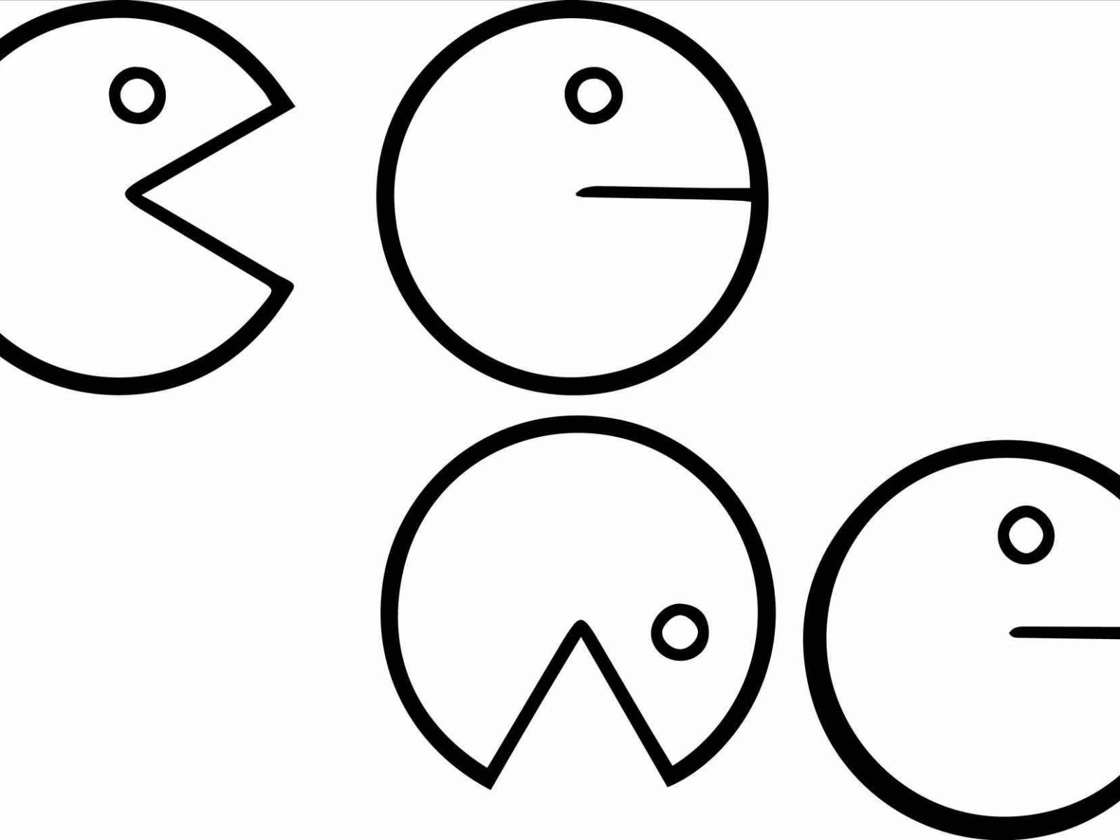 1600x1200 Pacman Coloring Pages Printable For Kids Mrs Pac Man Colouring