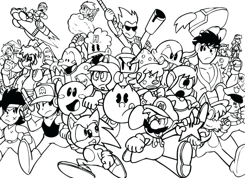 792x576 Pixels Pac Man Colouring Pages