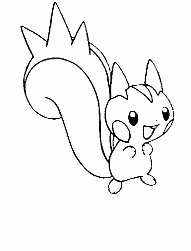 749x982 Pachirisu Is A Great Pokemon Coloring Pages Coloring Pages