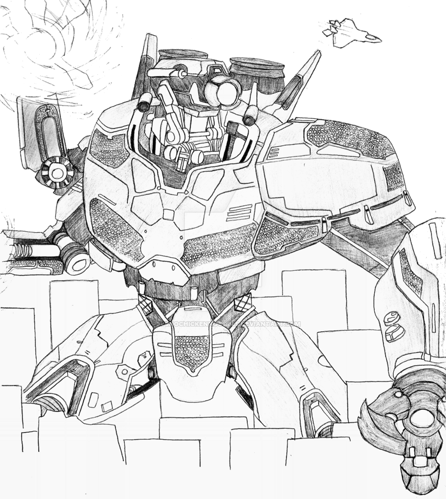 900x1008 Amazing Pacific Rim Colouring Pages Model