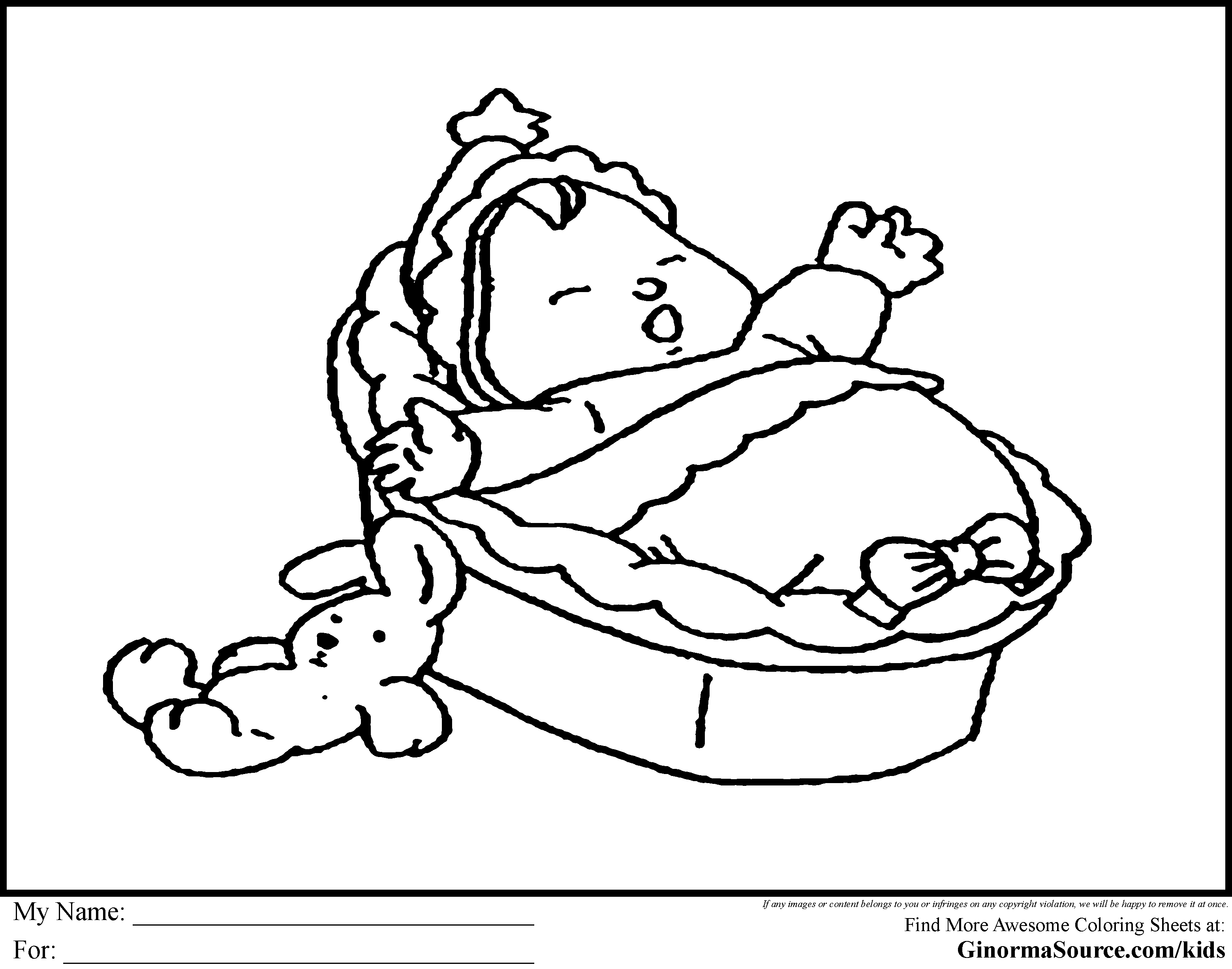 3120x2455 Newborn Baby Girl Coloring Pages