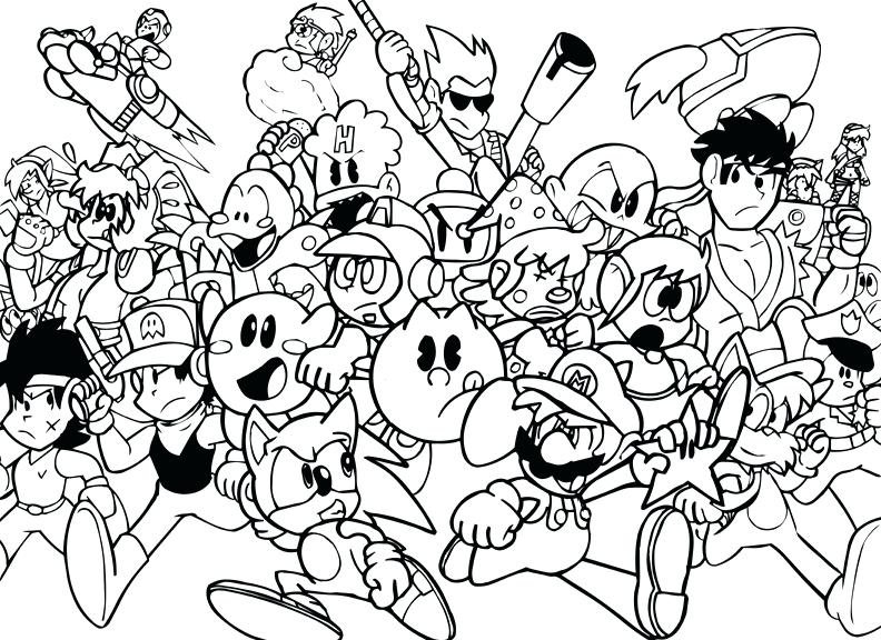 792x576 Pac Man Coloring Pages Coloring Pages Medium Size Of Coloring