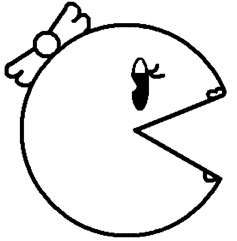 Pacman Coloring Pages