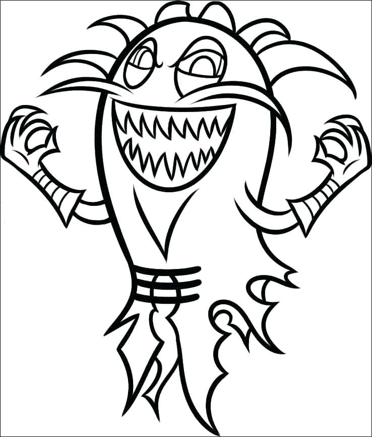 738x866 Pac Man Coloring Pages Man Coloring Page Pacman And The Ghostly