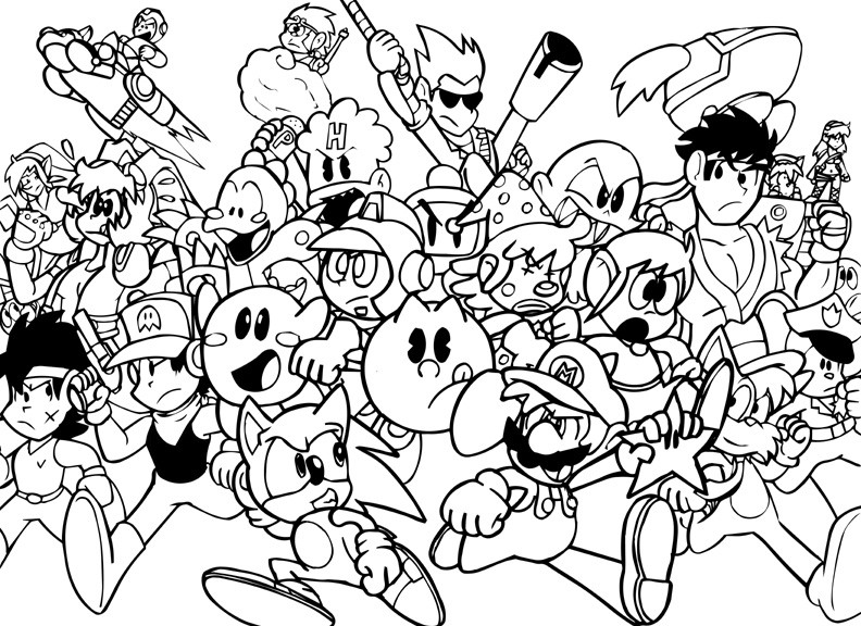 792x576 Pacman Coloring Sheets Bebo Pandco