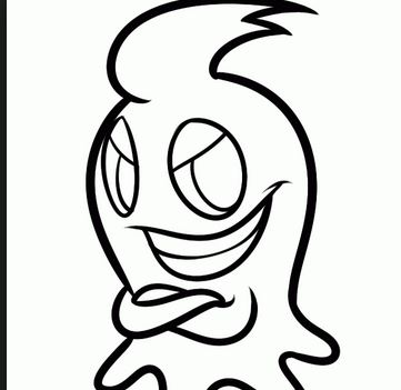 361x351 Pacman Coloring Pages