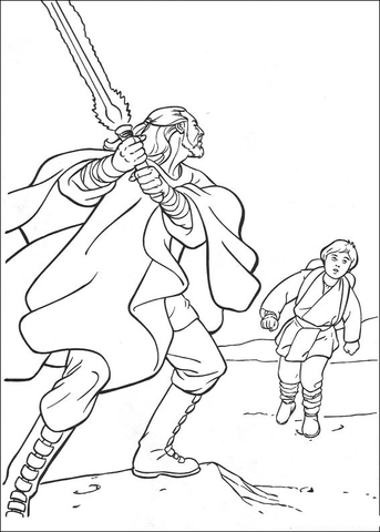 343x480 Padme Amidala Coloring Page
