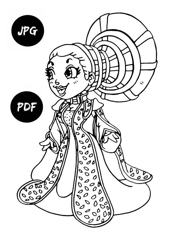 570x806 Queen Amidala Coloring Pages Kids Digital Coloring Pages Printable