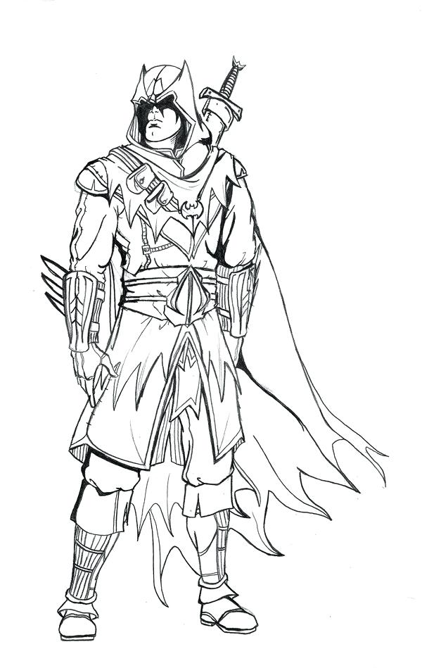 600x949 Pin By Nathalie Monio On Coloriage Assassins Creed Padme