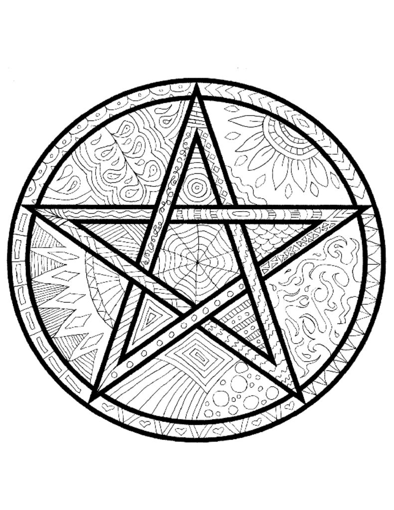 791x1024 Coloring Sheets Little Pagan Acorns