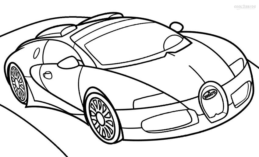 850x516 Bugatti Veyron Coloring Pages