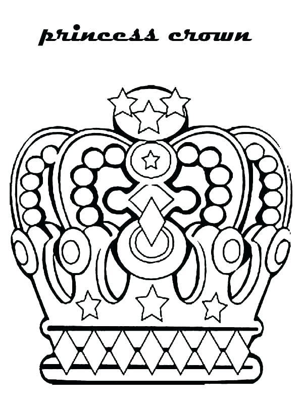 600x797 Princess Tiara Colouring Page Princess Crown Coloring Pages Tiara
