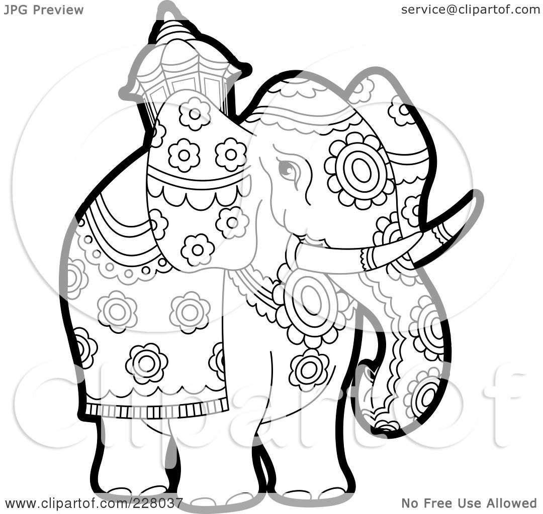 1080x1024 Royalty Free (Rf) Clipart Illustration Of A Coloring Page Outline