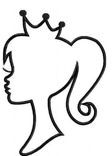 463x640 Princess Silhouette One Color Princess Silhouette, Silhouettes
