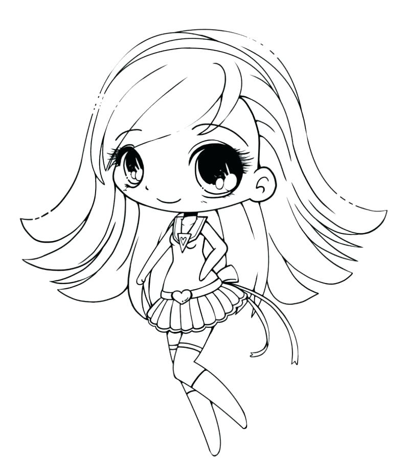 792x930 Anime Coloring Pages Chibi Anime Girl Coloring Pages Cute Chibi