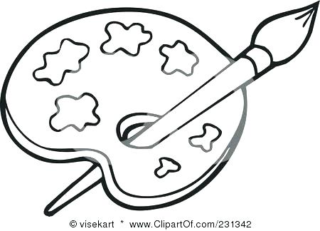 450x324 Paint Brush Coloring Page Paint Brush Coloring Page Painting