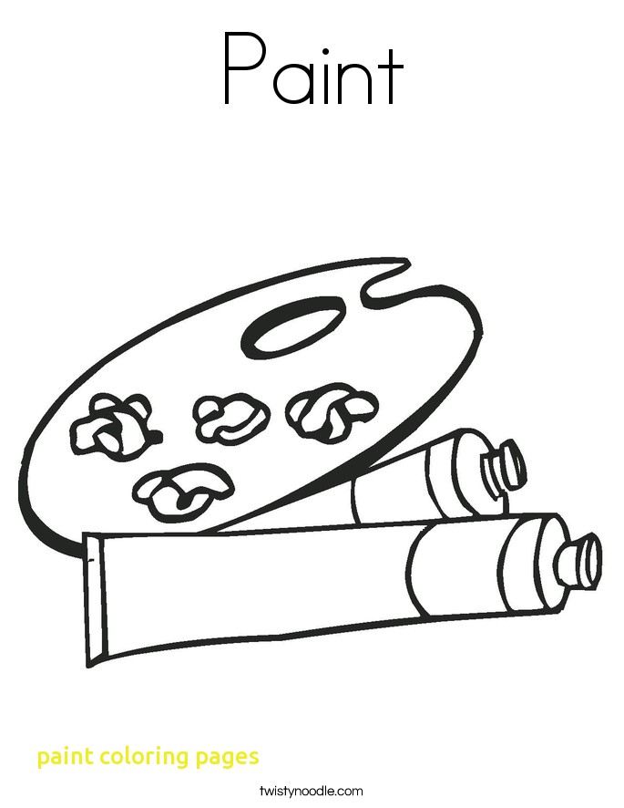 685x886 Paint Coloring Pages Coloringpageforkids.co