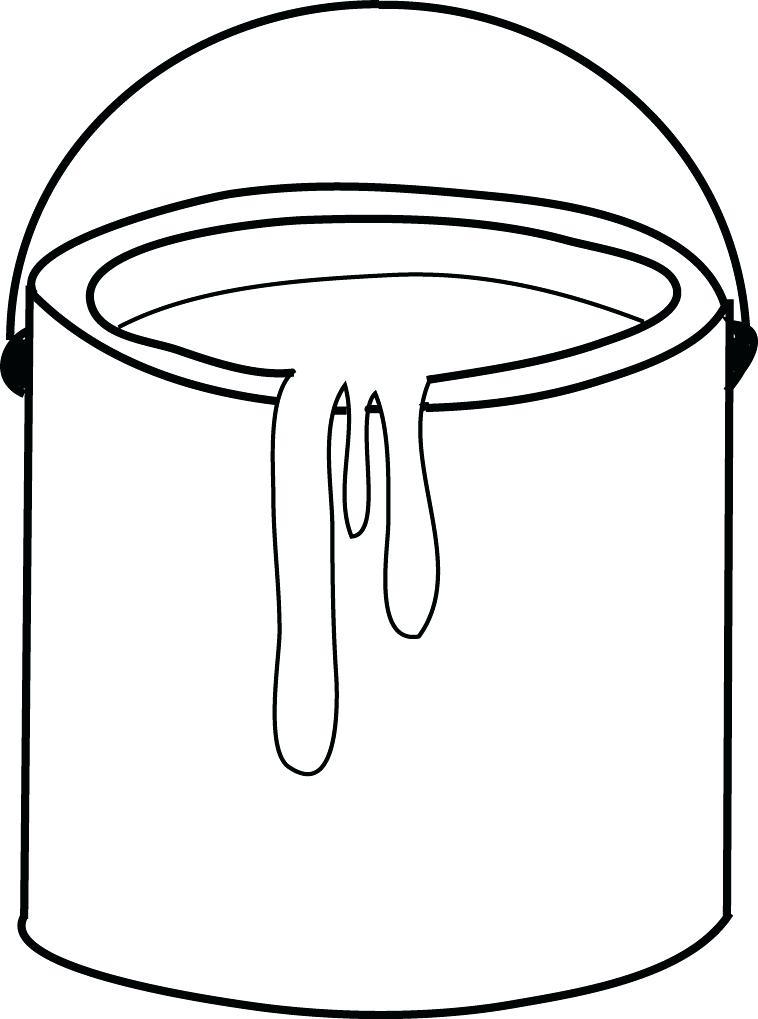 758x1019 Can Coloring Page Paint Can Coloring Page 7442 Printable
