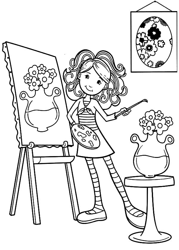 600x836 Painting Coloring Pages Paint Horse More Images Of Paint Coloring