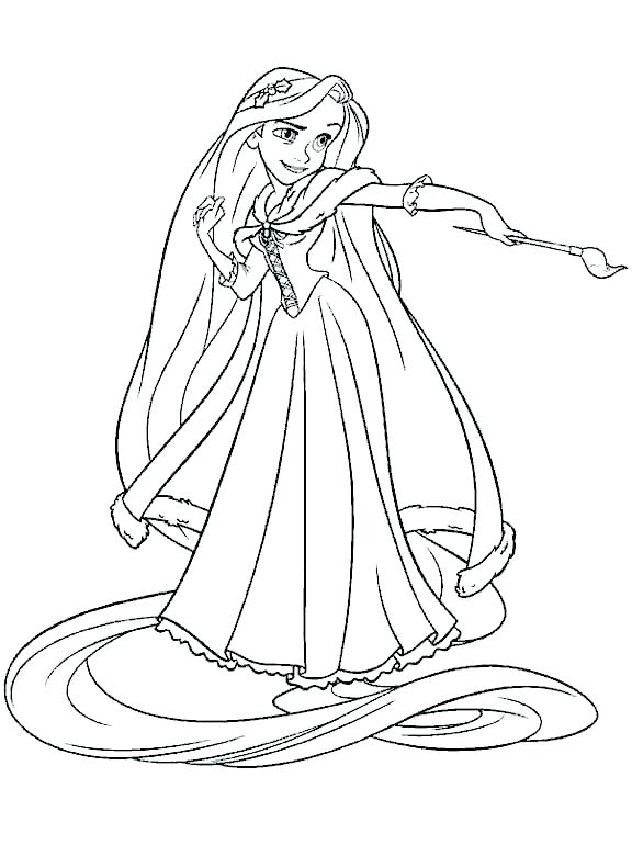 576x770 Coloring Paint Brush Coloring Page Pages Of Brushes Paintbrush