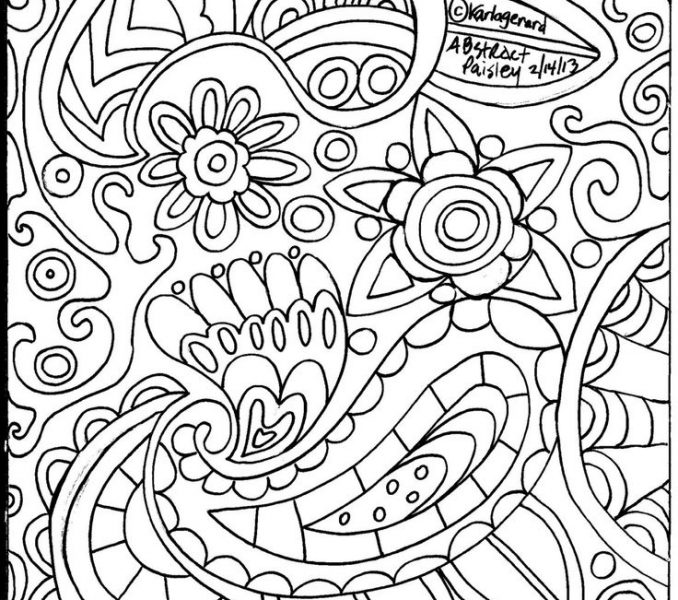 678x600 Paisley Print Coloring Pages Paisley Coloring Page Sheets To Color