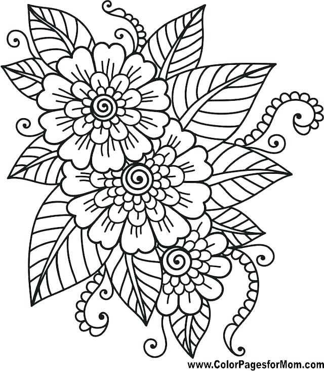 640x732 Coloring Pages Adults Printable Coloring Pages For Adults Ideas