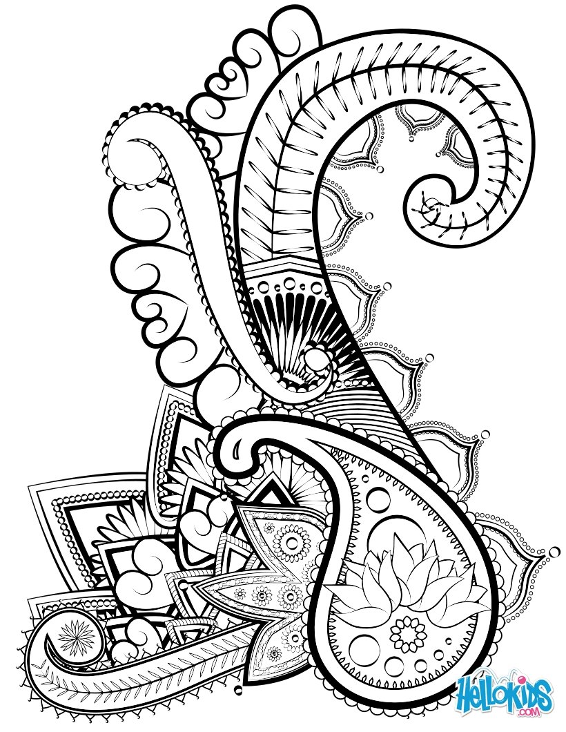 820x1060 63 Adult Coloring Pages To Nourish Your Mental