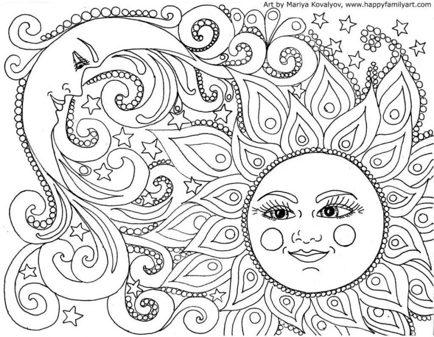 869x676 Paisley Coloring Pages Pictures Concept Design Free Printable