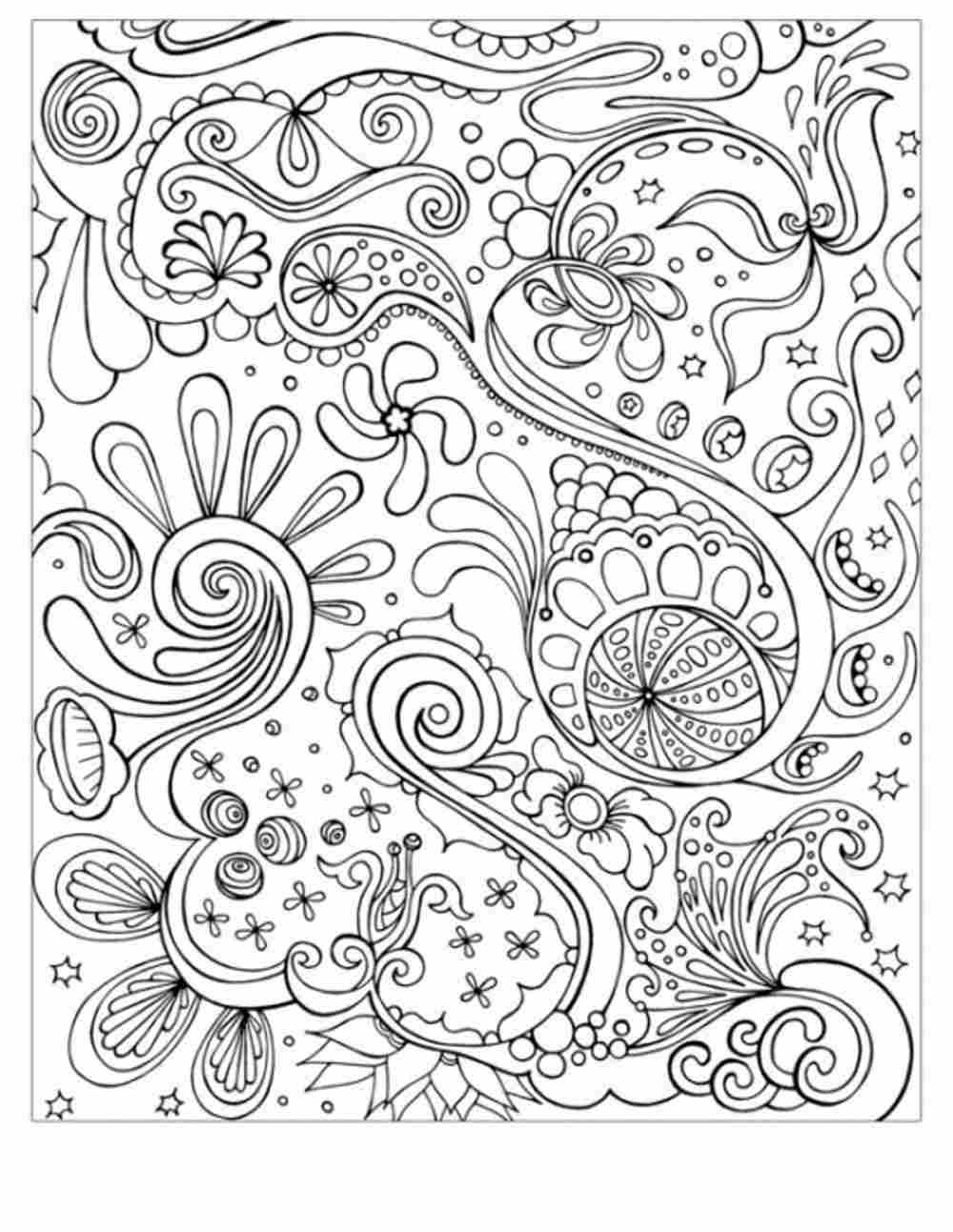 1000x1293 Coloring Pages Adults Seamless Pattern Henna Mehndi Doodles