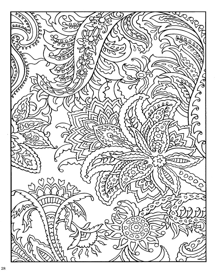 736x951 Paisley Pattern Coloring Pages Coloring Home Coloring Gallery