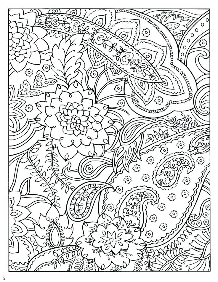 736x952 Pattern Coloring Page Adult Paisley Coloring Page Pattern Coloring