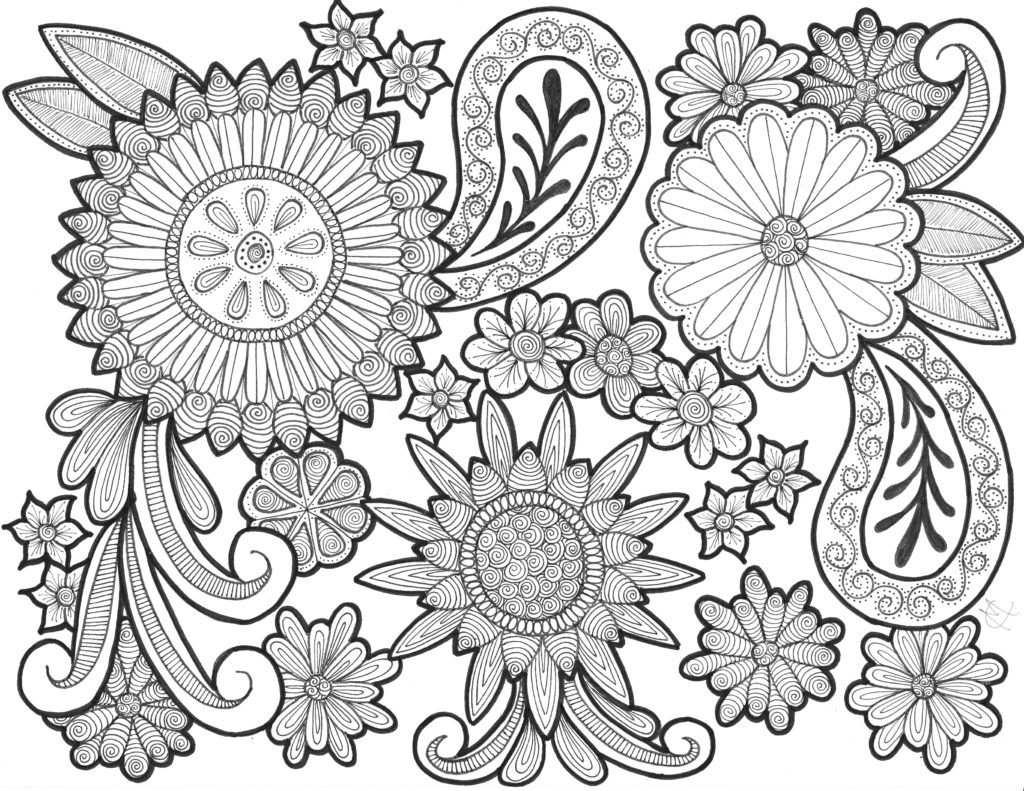 1024x791 Pattern Coloring Pages