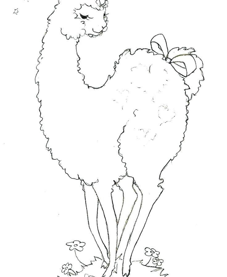 736x900 Llama Llama Red Pajama Coloring Page Pajama Coloring Page Llama