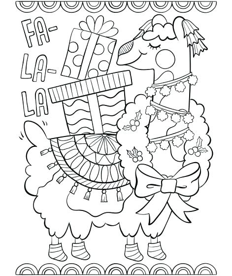 471x560 Pajama Coloring Page Llama Coloring Page Llama Animal Coloring