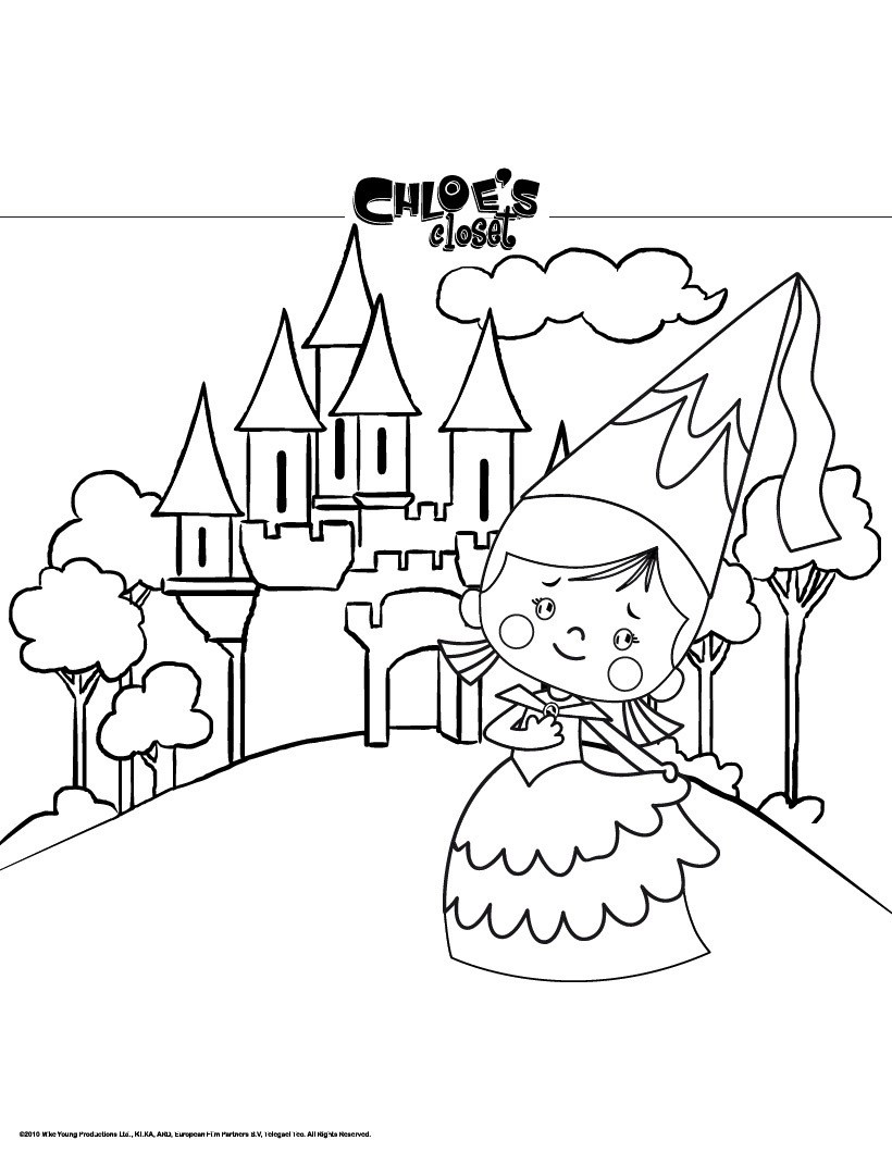 820x1060 Castle Coloring Pages, Free Online Games, Reading Amp Learning