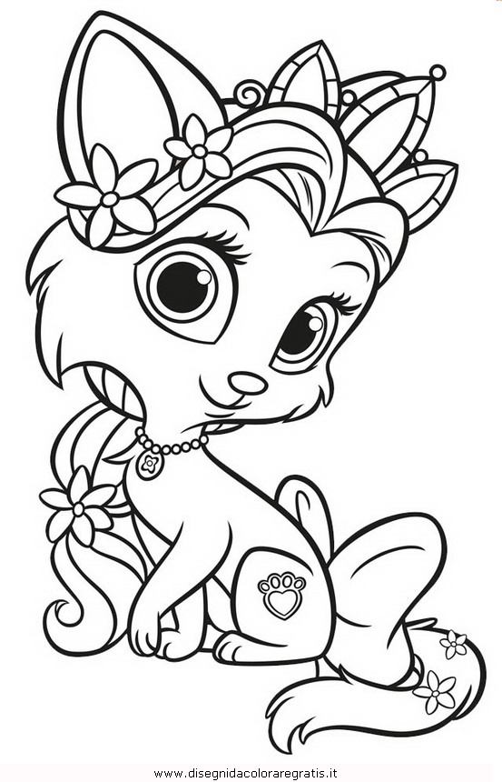 553x860 Disney Princess Palace Pets Coloring Pages