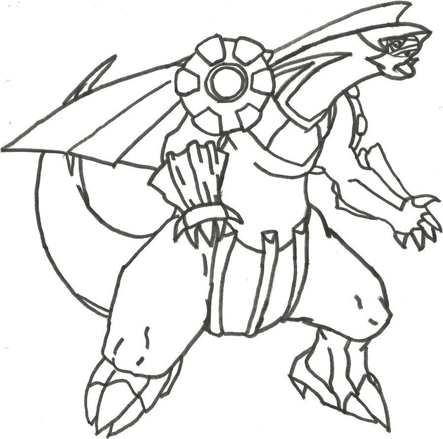 898x889 Palkia Coloring Pages