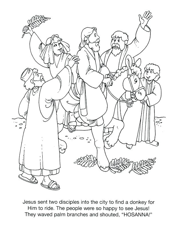 612x792 Palm Sunday Coloring Page Coloring Pages Palm Palm Coloring Sheet