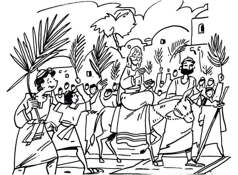 827x609 Palm Sunday Coloring Page Palm Coloring Pages Photo Obsession Palm