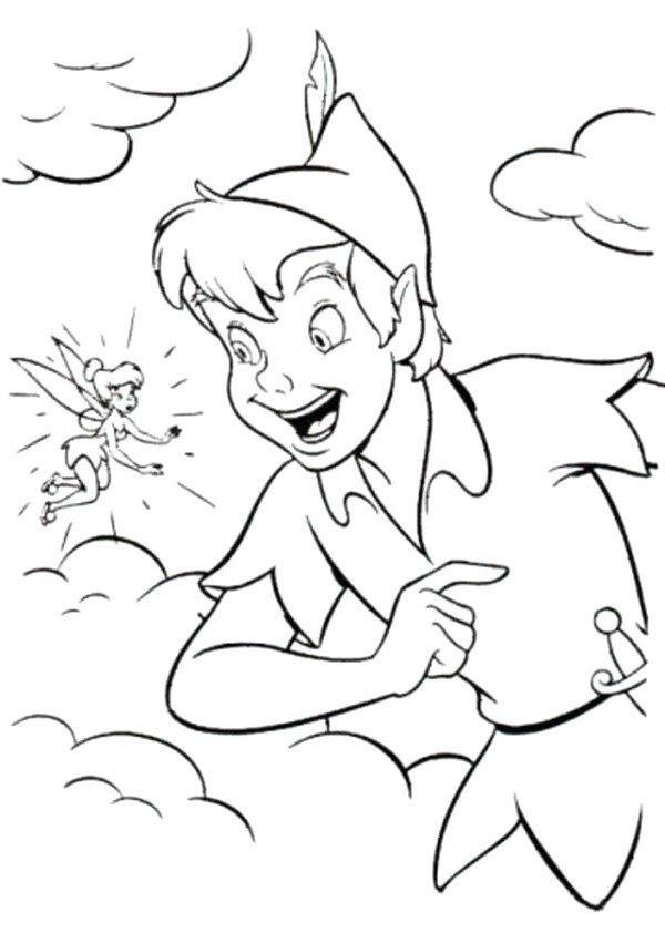 600x842 Peter Pan Coloring Pages Coloring Pages Of Peter Pan And Peter Pan