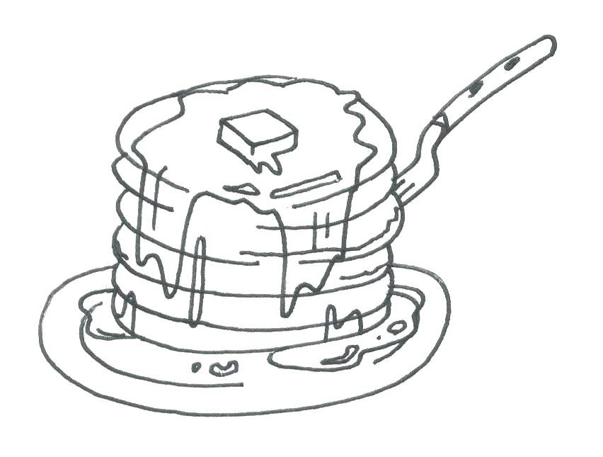 852x645 Breakfast Coloring Pages Perfect Pancake Coloring Pages Kids Day