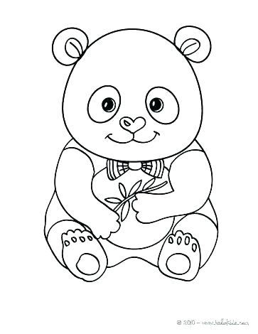 363x470 Giant Panda Coloring Page Giant Panda Page From My Animal Dreamers
