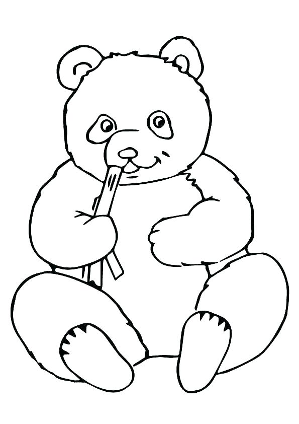 595x842 Panda Bear Coloring Pages Baby Panda Coloring Pages Panda Coloring